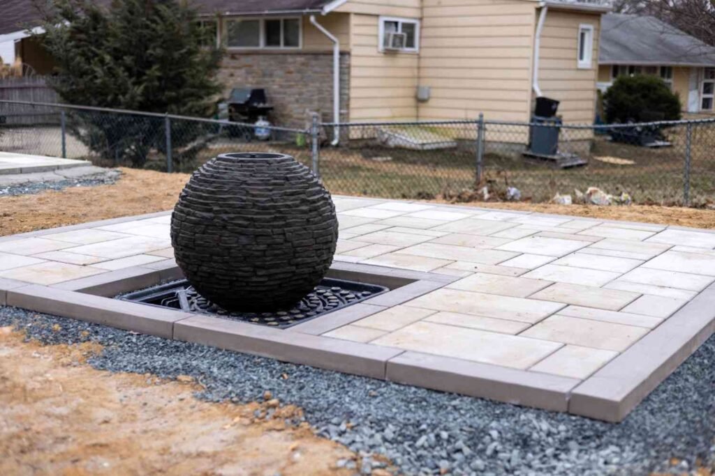 Beautiful landscaping project completed in, Baltimore County by PTG Landscape