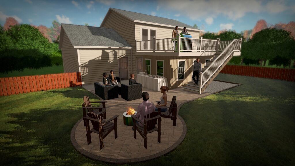 3D landscape rendering in Harford County