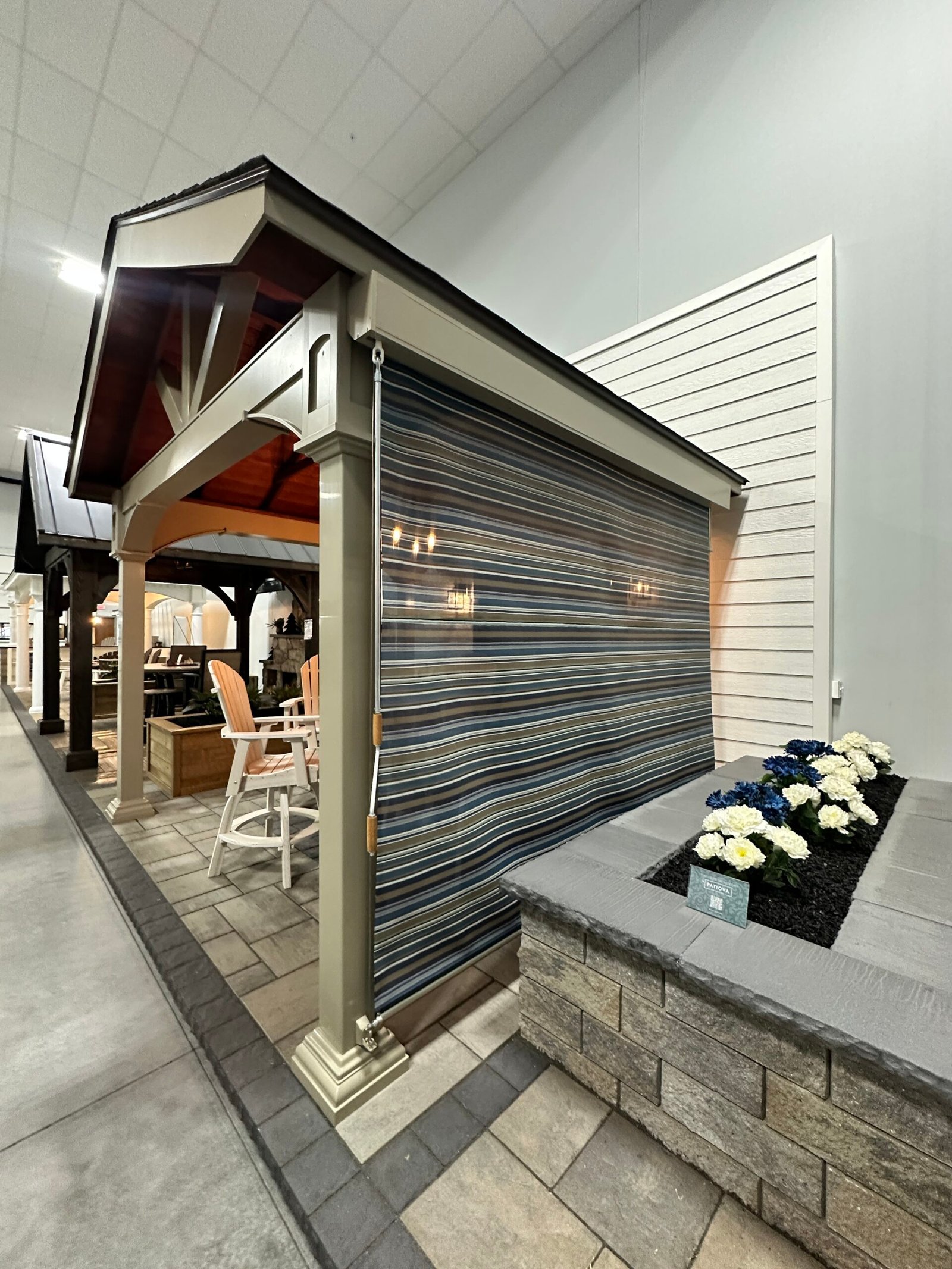Custom wood pergola, one of the many shade structures in Baltimore county