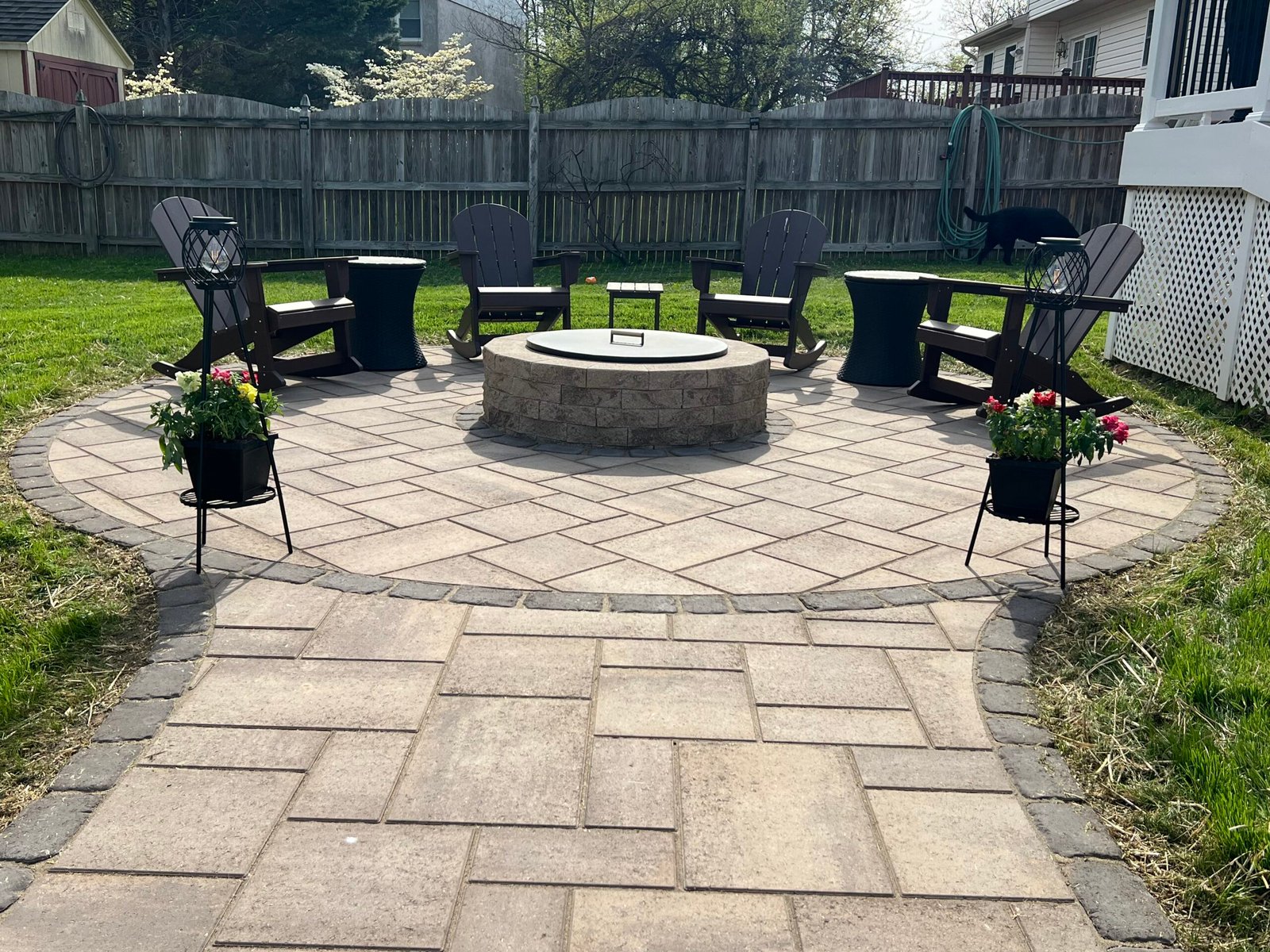 Patio backyard renovations in Essex MD
