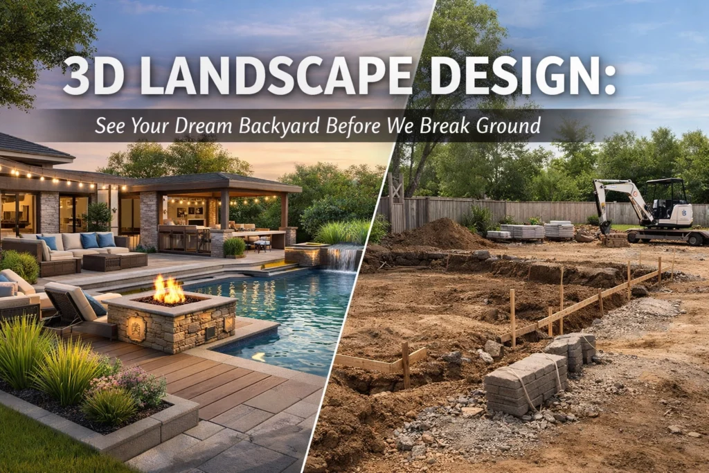 PTG Landscape | 3D Landscape Design: See Your Dream Backyard Before We Break Ground PTG Landscape | 3D Landscape Design: See Your Dream Backyard Before We Break GroundLandscaping, Landscape Architects or Designers, Decks & Railing